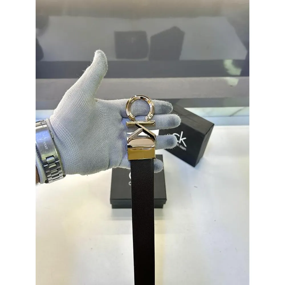 Stylish Calvin Klein Glossy Belt For Men (SUP2075) - Image 2