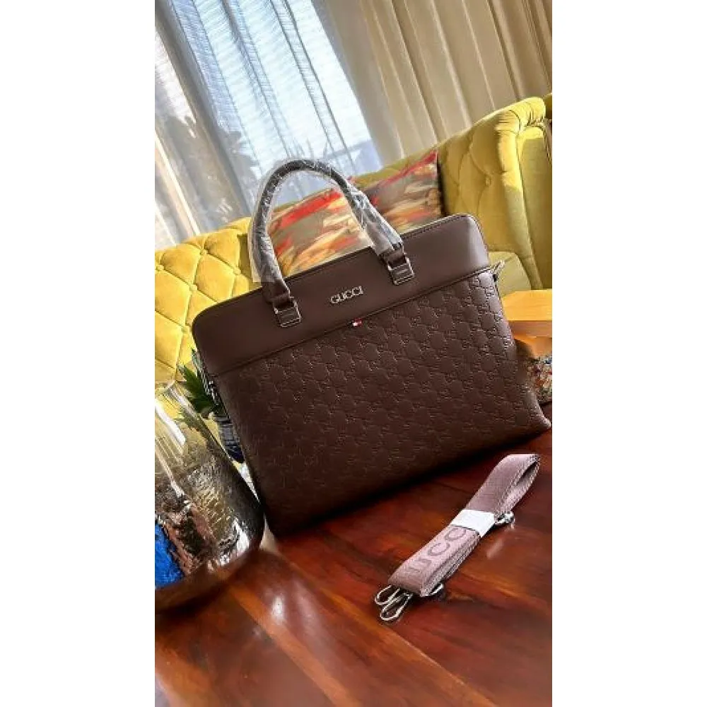 Gucci Polished Laptop Bag