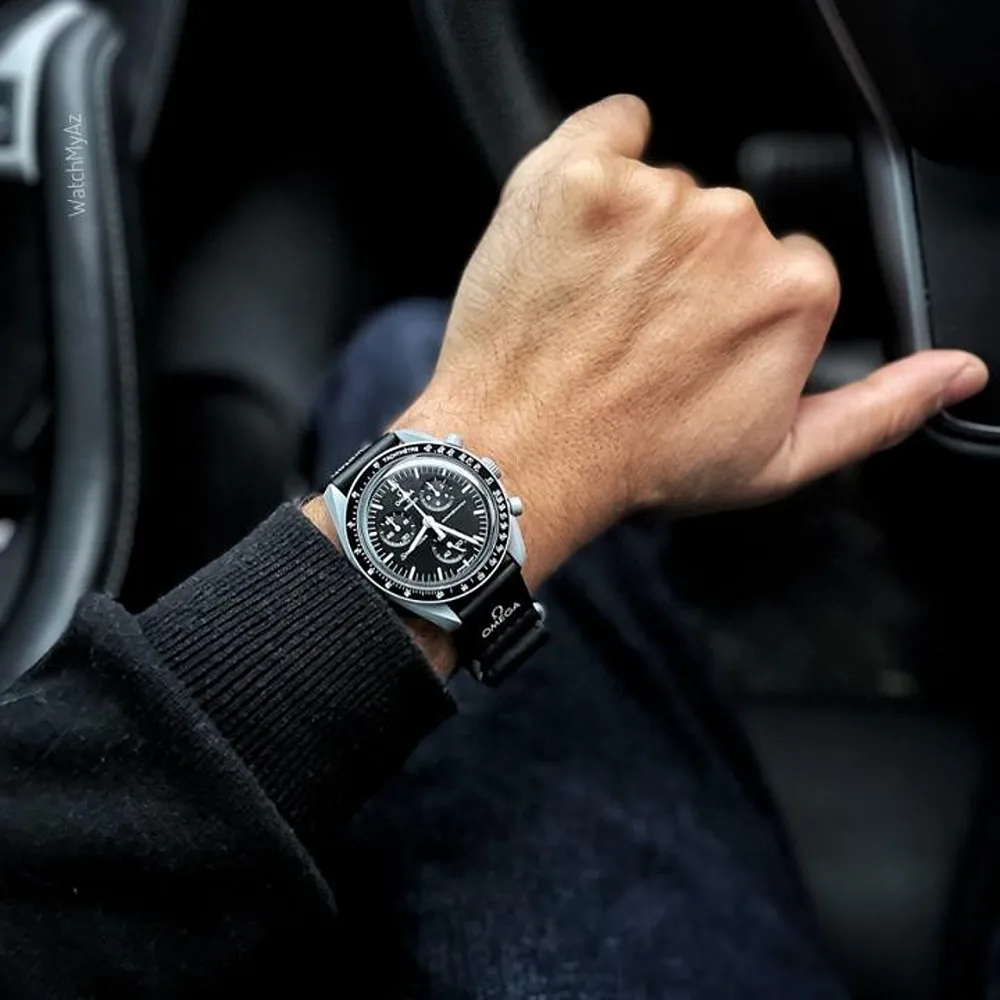 Premium Omega Speedmaster X Swatch Watch For Men (SUP3745) - Image 2