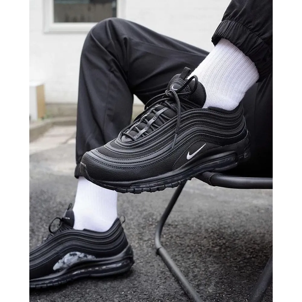 Imported Nike Air Max 97 All Black Shoes For Women (SUP3877) - Image 3
