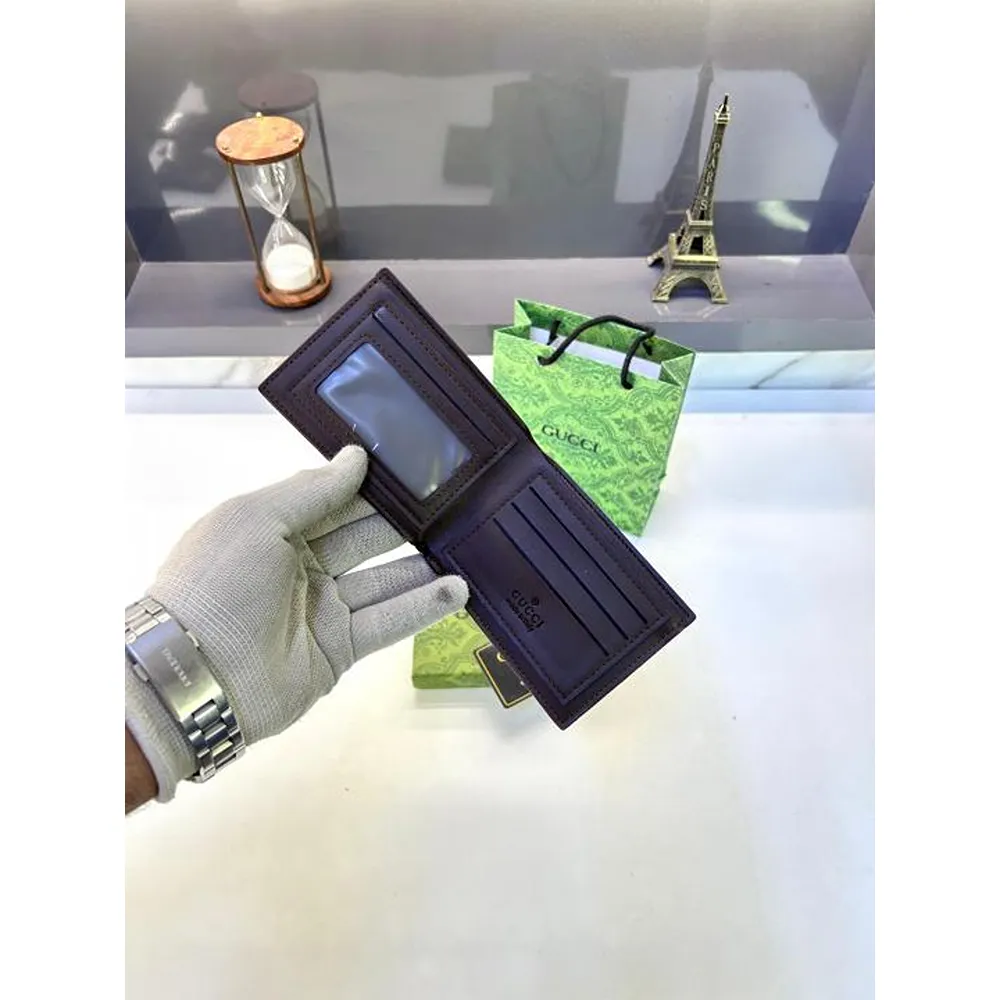 Premium Gucci Wallet Brown For Men (SUP4051) - Image 2