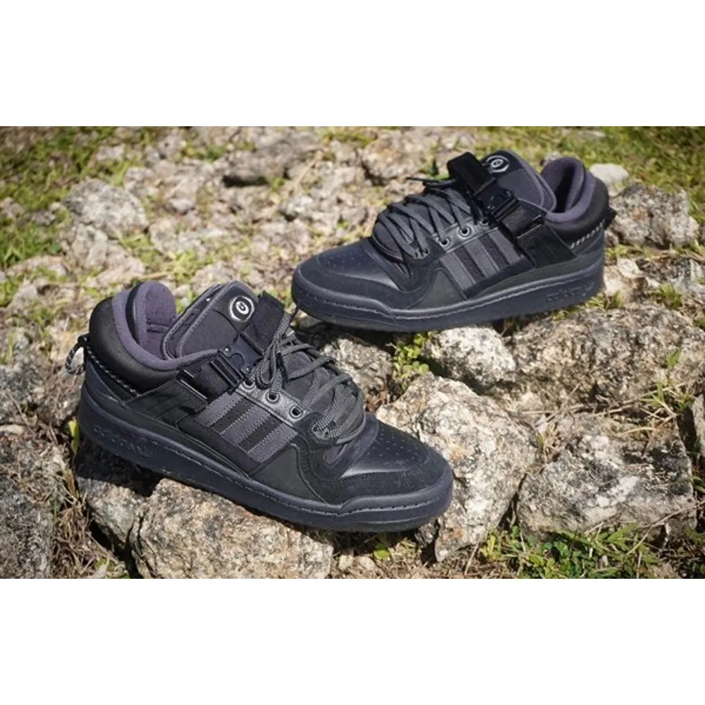 Imported Adidas Bad Bunny Forum Black Shoes For Women (SUP3888) - Image 3