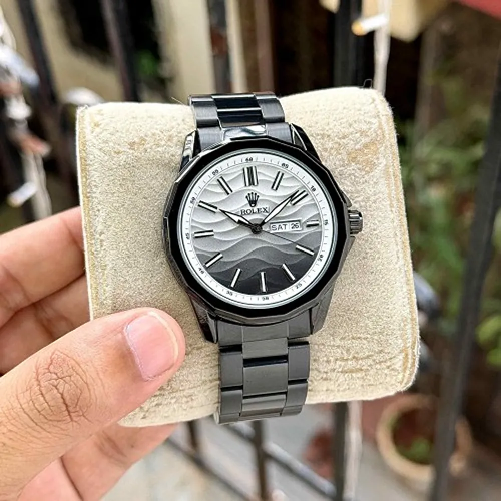 Stylish Rolex Day Date Watch For Men (SUP4449) - Image 2