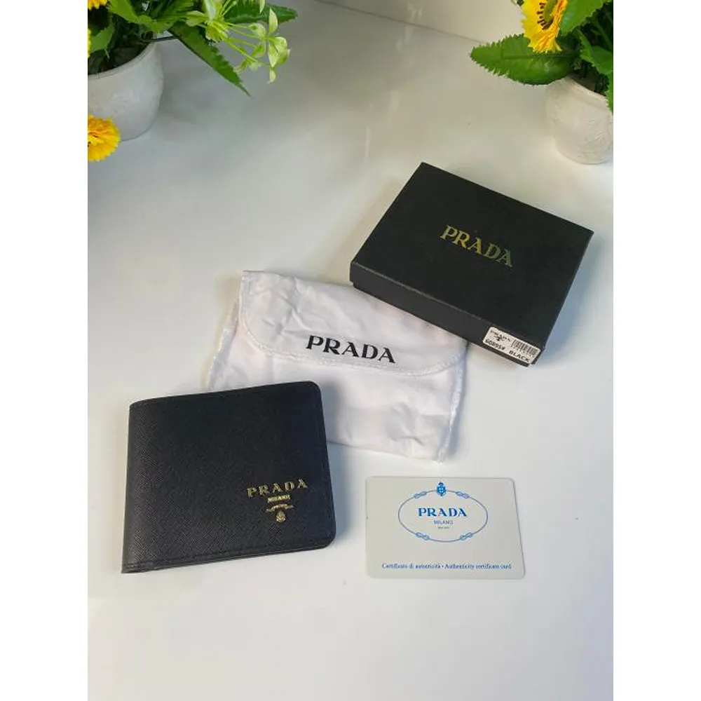 Premium Prada Wallet With Og Box For Men (SUP4060) - Image 2