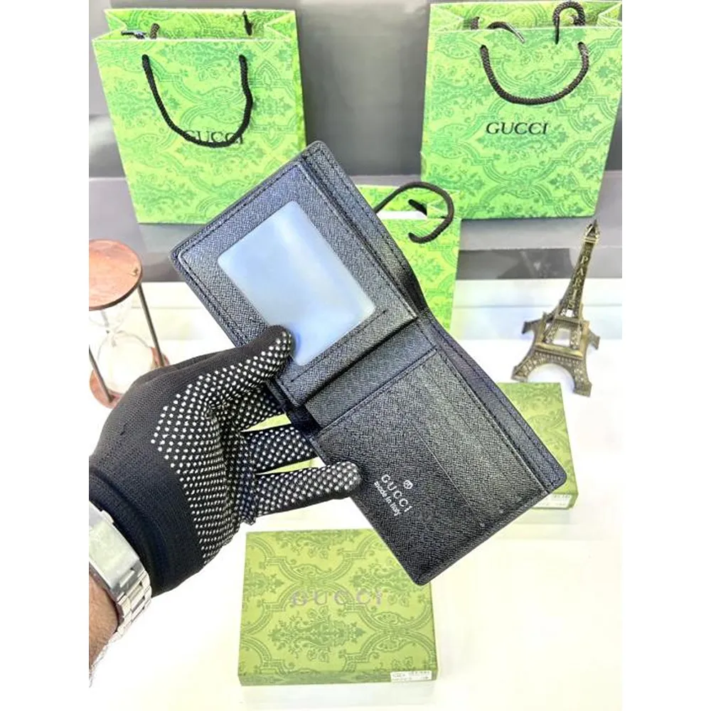 Stylish Gucci Wallet Black For Men (SUP4074) - Image 2